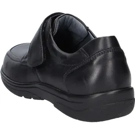 WALDLÄUFER Ken, Palmer (Glattleder), schwarz, Klettverschluss / 41.5 EU X-Weit