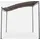 sweeek Wand-Pergola Brestum 3 x 2,5 m taupe