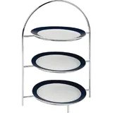 APS Serviergestell 29 cm, silberfarben Etagere