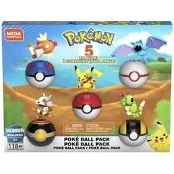 MEGA BRANDS GHP85 MEGA CONSTRUX Pokémon POKÉ BALL PACK