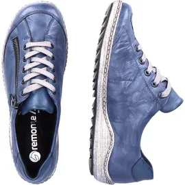 REMONTE Komfort Schnürschuhe in Blau 43 EU