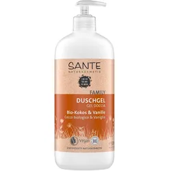 SANTE FAMILY Duschgel Bio-Kokos & Vanille 500 ml