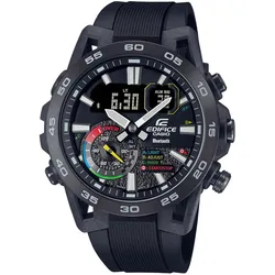 Casio ECB-40MP-1AEF Edifice Herrenuhr Schwarz/Bunt