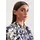 Seidensticker Klassische Bluse Tunika Druck blau S (36)