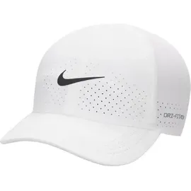 Nike Dri-FIT ADV Club Unstructured Tennis Cap 100 white/black S/M