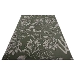 Outdoorteppich Piombino Mischgewebe Green 160 x 230 cm