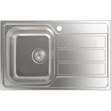 Cata CDL-1 ED Spüle mit Abtropffläche - Inox - One Size