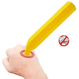 RWEUOQ Insektenstichheiler Mückenstiche Heißer Stift,Lindert Juckreiz und Schwellungen 2.5x15.5cm, Wärmestift Elektrischer Insektenstift Stichheiler Mückenstift, 1-tlg., Insektenstichheiler Elektrisch, Insektenstich Heiler, Hitzestift Gegen Mückenstiche, Juckreiz Anti Mücken Stift gelb