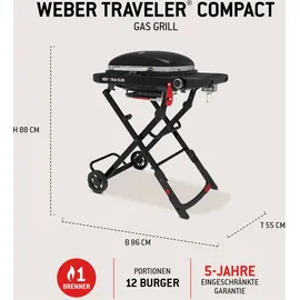Weber Traveler Gasgrill Compact 1501751