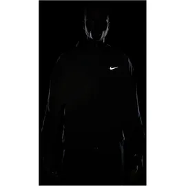 Nike Form Vielseitige Dri-FIT Kapuzen-Trainingsjacke Herren 010 black/reflective silv M