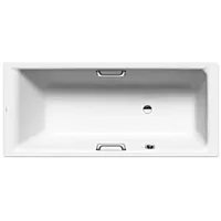 Kaldewei Puro star Badewanne 255923000001 180x80cm, Überlauf seitlich, Überlaufloch