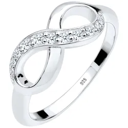 Elli DIAMONDS Infinity Diamant 0.125 ct. Geschenkidee 925 Silber Ringe   Damen