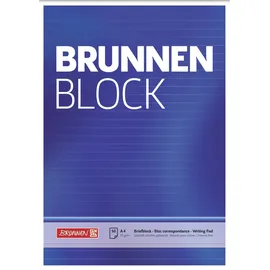 Brunnen Briefblock A4 liniert