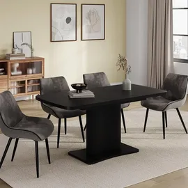 Vicco Fenaro 120 x 77,4 x 80 cm schwarz