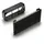 naber gmbh Prime 150 Sockel-Lüftungsgitter Set flow eckig schwarz matt