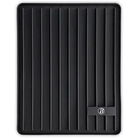 babossa Besteckablage 44 x 34 cm Silikon Schwarz