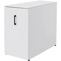 Mendler HWC-Q27 Büroschrank 74x43x80cm weiß