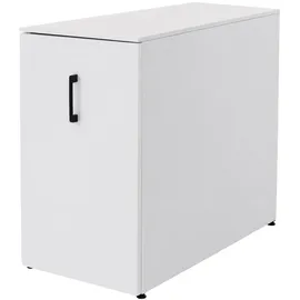 Mendler HWC-Q27 Büroschrank 74x43x80cm weiß