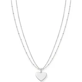 Thomas Sabo Kette mit Anhänger Herz Silber