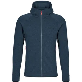 Rab Hoodie Fleece Grau/Blau XL