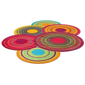 Wash+Dry Cosmic Colours 140 x 200 cm Mehrfarbig