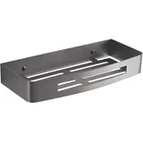 Gedy Nerva Rechteckige Gun Metall-Gestell