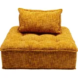 Kare DESIGN Sofa 1-Sitzer Portofino 70516 Stoff Orange
