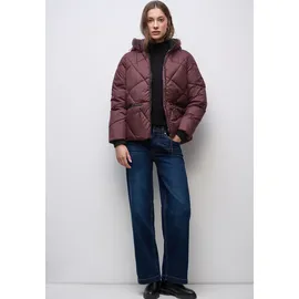 STREET ONE Kurze Steppjacke light mahagony Red 46 - 46