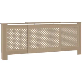 vidaXL MDF Heizkörperverkleidung 205 cm