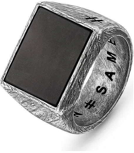 UNSAME Herrenring 88339169 - silber - 64