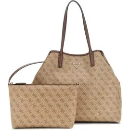 GUESS Victtoria Shopper Tasche 40 cm braun