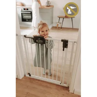 Geuther Türschutzgitter Easylock Plus 80,5 - 88,5 cm weiß