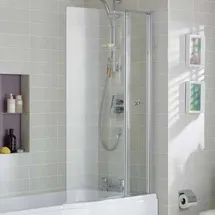 Ideal Standard Connect Air Duschwand E1137EO Glas, mit Tür, beidseitig verwendbar