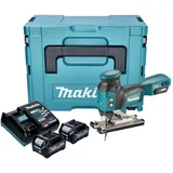 Makita - jv 001 GD201 Akku Stichsäge 40 v max. 135 mm Brushless + 2x Akku 2,5 Ah + Ladegerät + Makpac