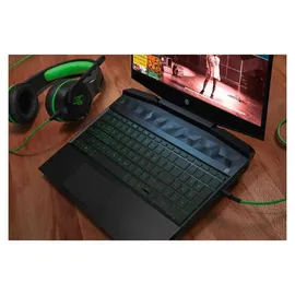 HP Pavilion 400 Headset schwarz/grün PC