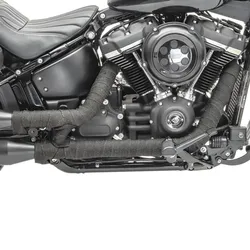 Hitzeschutzband Auspuffband Motorrad Craftride schwarz DK1467