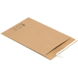 MD securepack 75 Papierpolster Versandtaschen Polstertaschen Luftpolstertaschen 100% Papier F A5+ 220x325 mm braun