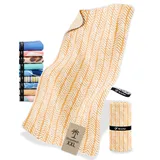 NirvanaShape Strandtuch XXL - Strandhandtuch mit über 32 Strand-Muster - schnelltrocknende Mikrofaser Badetuch, Microfaser Handtuch, Badehandtuch - 200 x 90 cm