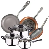 San Ignacio 18/22/26 cm Pk3210 Kochtopfset mit Pfannen 5 Stücke - Optimum Plus - One Size