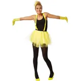 Tectake Tüllrock Damen Gelb L/XL