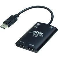 ATEN VS92DP - video splitter - 2 ports