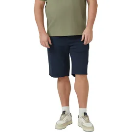 s.Oliver Chinoshorts, Herren, Gr. 42, N-Gr, navy, Web, Obermaterial: 97% Baumwolle, 3% Elasthan, S.OLIVER MEN BIG SIZES, unifarben, regular fit knielang, Hosen Chinoshorts, mit Taschen