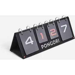 Tischtennis Scoreboard Anzeigetafel Punktezähler rauchschwarz No Size