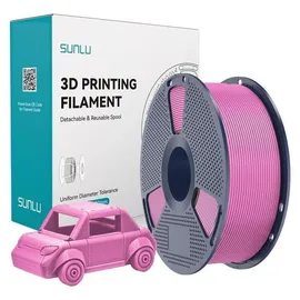 SUNLU PETG Filament, 1,75mm, 1kg - Farbton: Pink