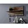 Massivmoebel24 Wandgarderobe Altholz 61 x 14 x 31 cm Mehrfarbig