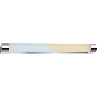 Briloner - Spiegelleuchte Bad einstellbar in warmweiß und neutralweiß, dimmbar in Stufen, Speicherfunktion, Badezimmerlampe, Spiegellampe Bad, Lampe Badezimmer, Badlampe, 59,2x6,7x5,4 cm, Chromfarbig