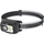 Hama Stirnlampe LED wiederaufladbar (leichte Kopflampe mit 500 Lumen, 80 m Reichweite, 4 Modi, dimmbar, Bewegungssensor, verstellbar, für Joggen, Camping, Angeln, IP44) schwarz/grau