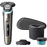 Philips Shaver Series 9000 Aschgold (Dual SteelPrecision Klingen, Reinigungsstation: Ja)