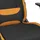 vidaXL Gaming-Stuhl Schwarz/Orange