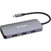 Verbatim USB-C Pro Multiport Hub CMH-09, USB-C 3.1 [Stecker]